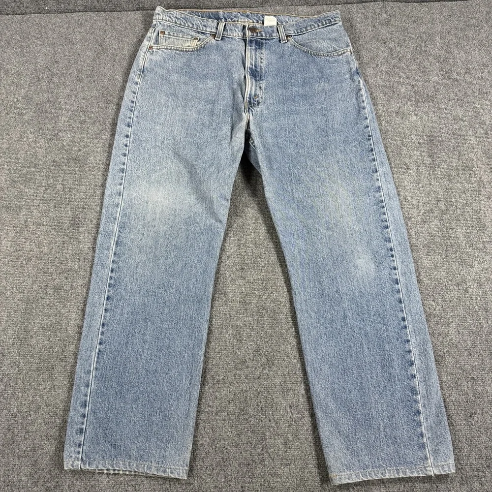 Vintage Levis 505 Jeans Mens 36x29 Denim Fade Made In USA 90s